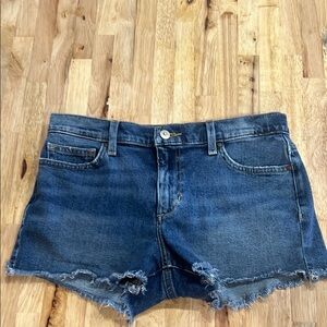 Joe's Jeans Blue Jean Shorts Distressed Cut-Off